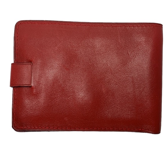 Rolex Wallet *Host Pick* - Beautiful Authentic Red Bi-Fold Wallet - Never Used - Picture 4 of 9